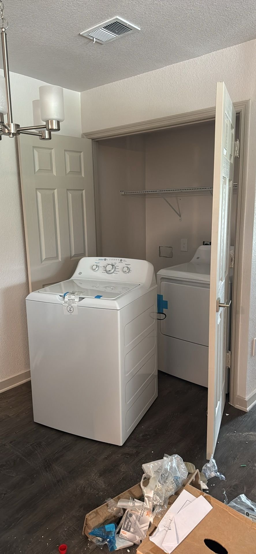Washer and Dryer Installation